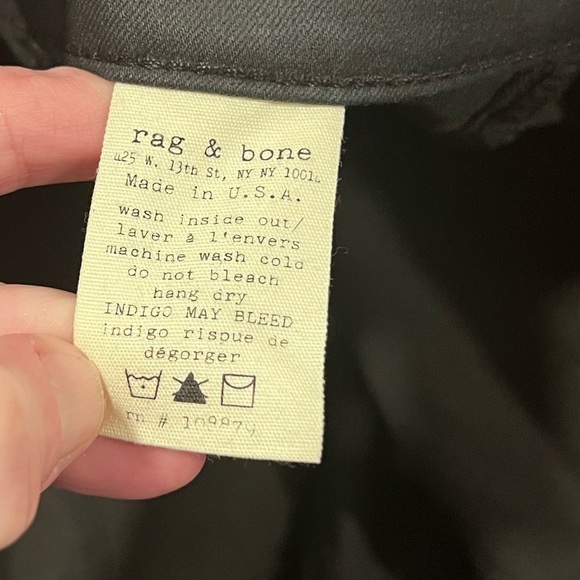 🖤RAG & BONE SHOREDITCH BLACK LEGGINGS 32,Excellent Condition,Compare On-Line,32 - Picture 10 of 16